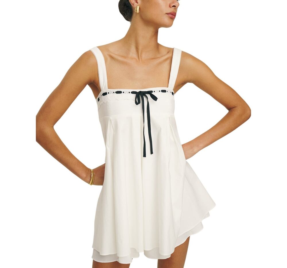 Reformation Lacy White Shai Dress Size 6